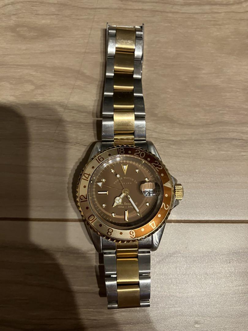 VAGUE WATCH BRWN GMT クォーツ式　時計
