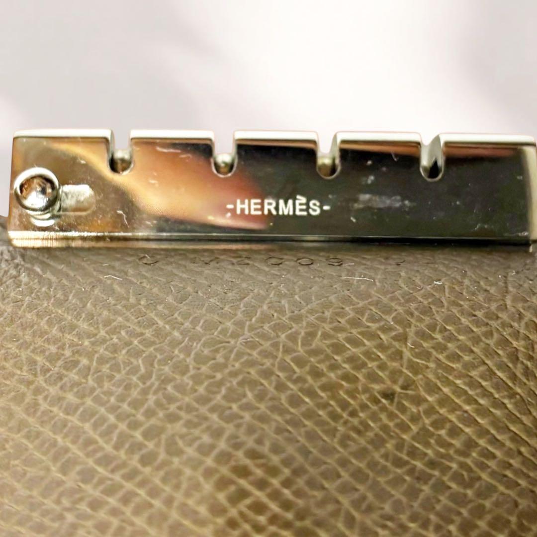 美✨HERMES エルメス ベアン 4連キーケース ロゴ金具 Hロゴ エトゥープ 美✨HERMES エルメス ベアン 4連キーケース ロゴ金具 Hロゴ