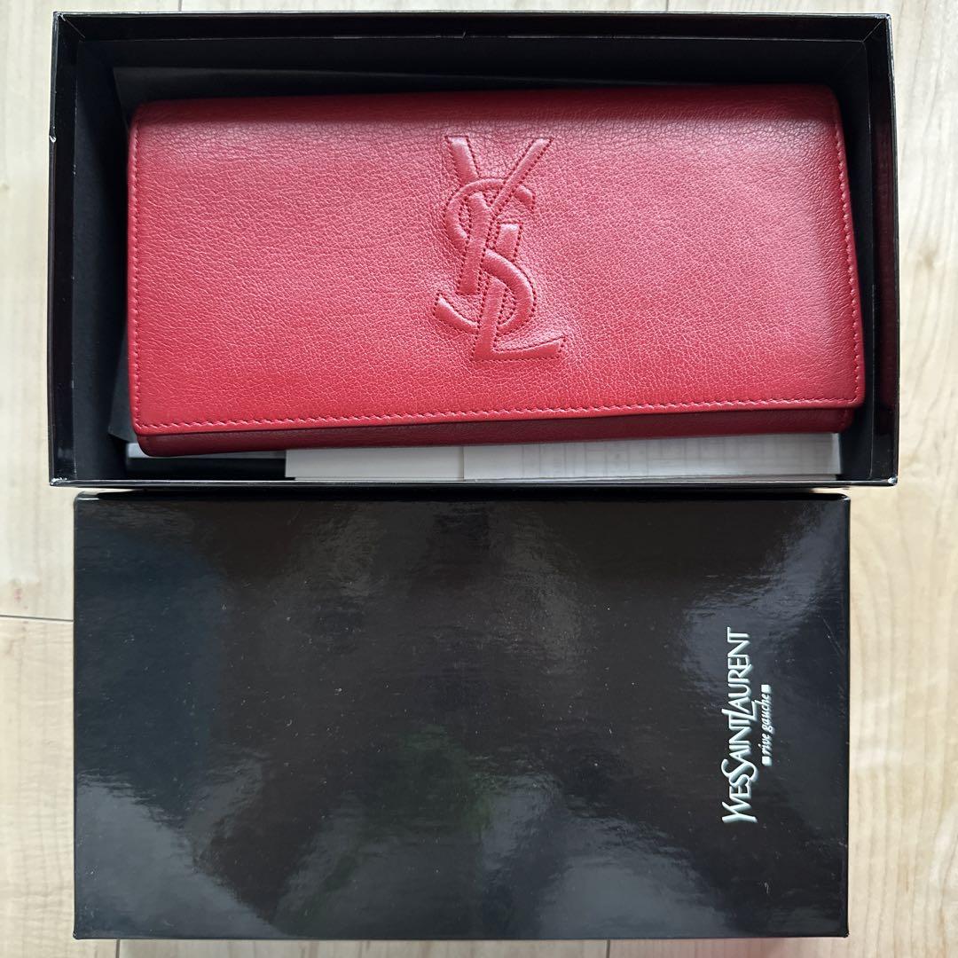 ファッションサンローラン　イヴ・サンローラン　YSL  長財布　財布　箱あり美品