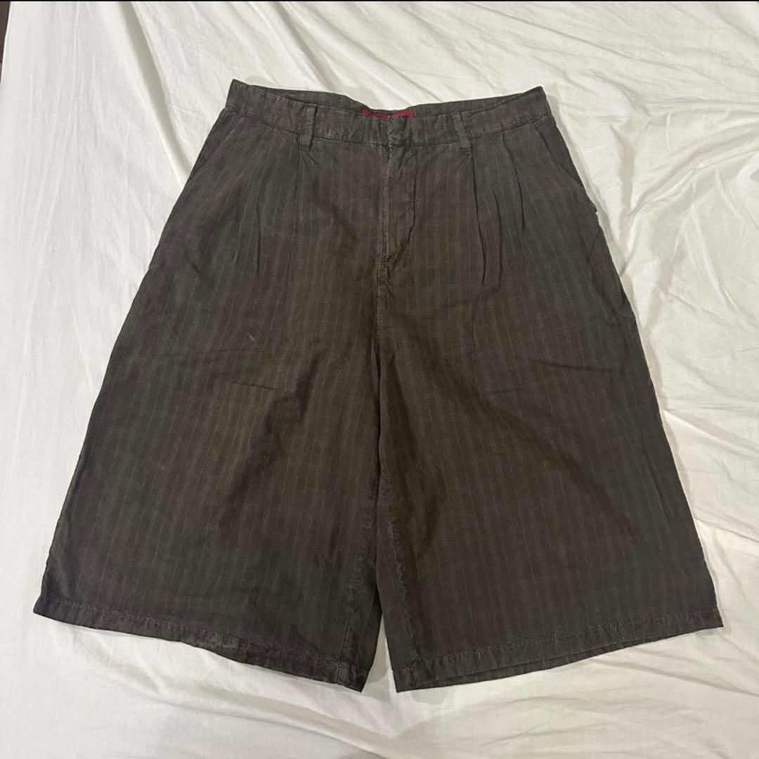 Jaded London チェックショーツ ブラウン w32