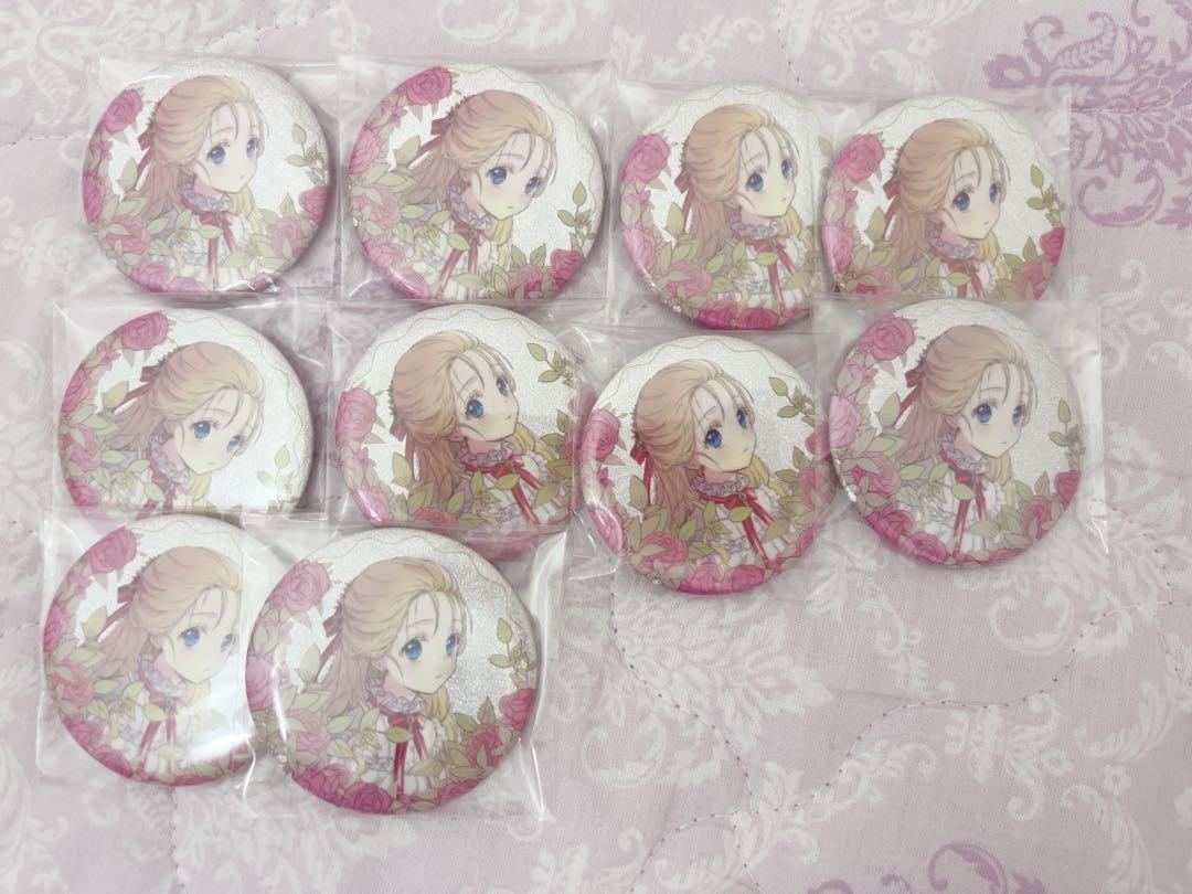ある姫 ある日、お姫様になってしまった件について アタナシア アーティ 缶バッジ
