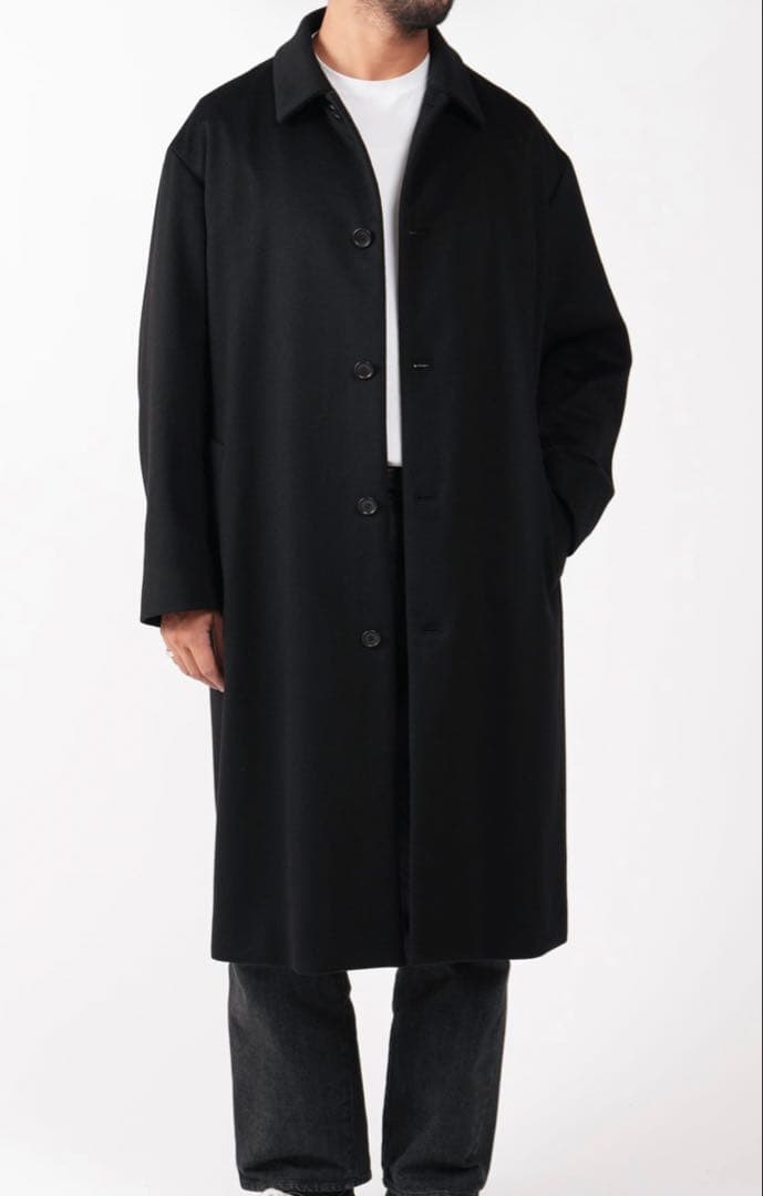 OVY カシミヤ コート バル コートM・Ron Herman