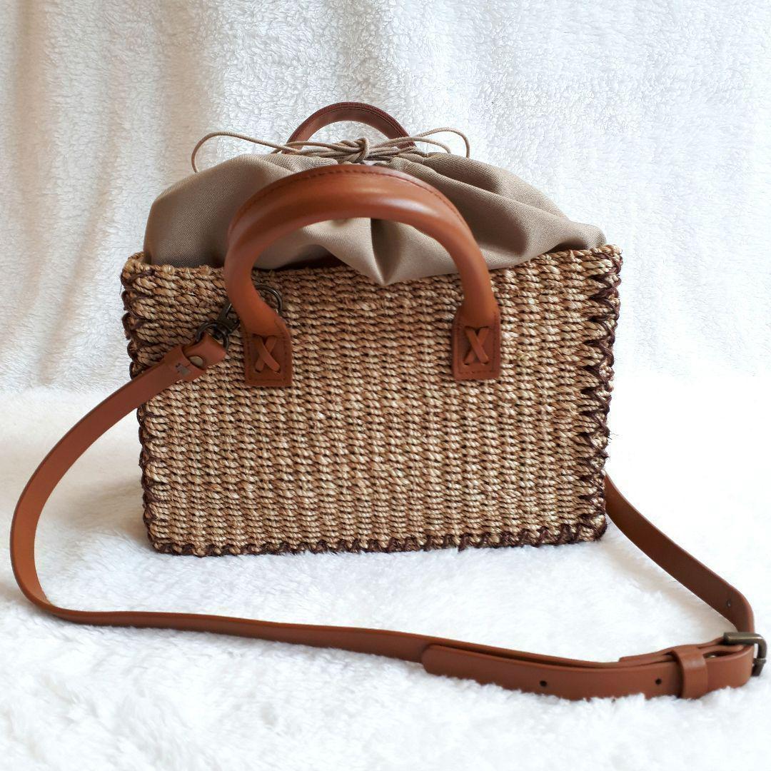 HAYNI. ヘイニ ロニゴ カゴバッグ 2way ショルダーバック レディース