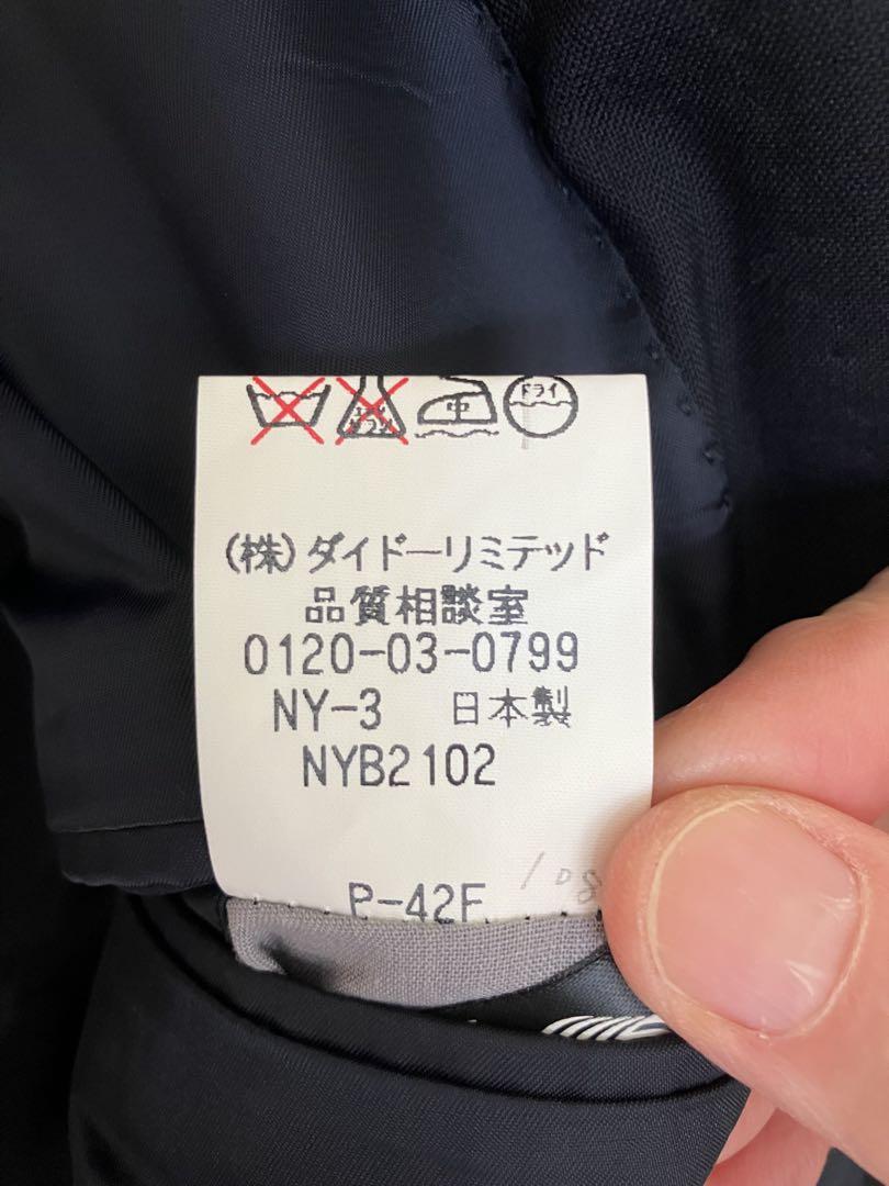 NEW YORKER ブレザー　YA6 ネイビー　新品
