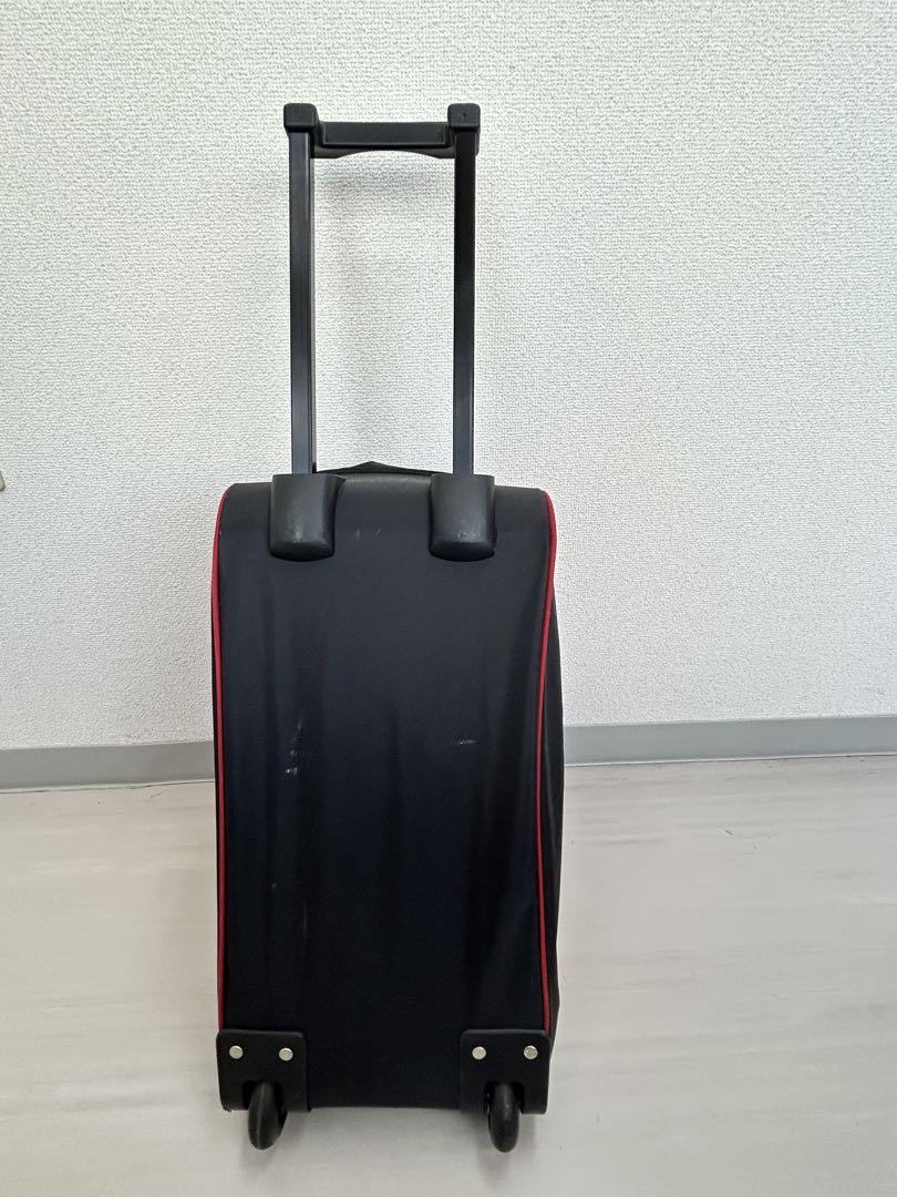 最終限定価格!TRD キャリーバッグ 黒/赤 大容量　美品 kabanism_8439