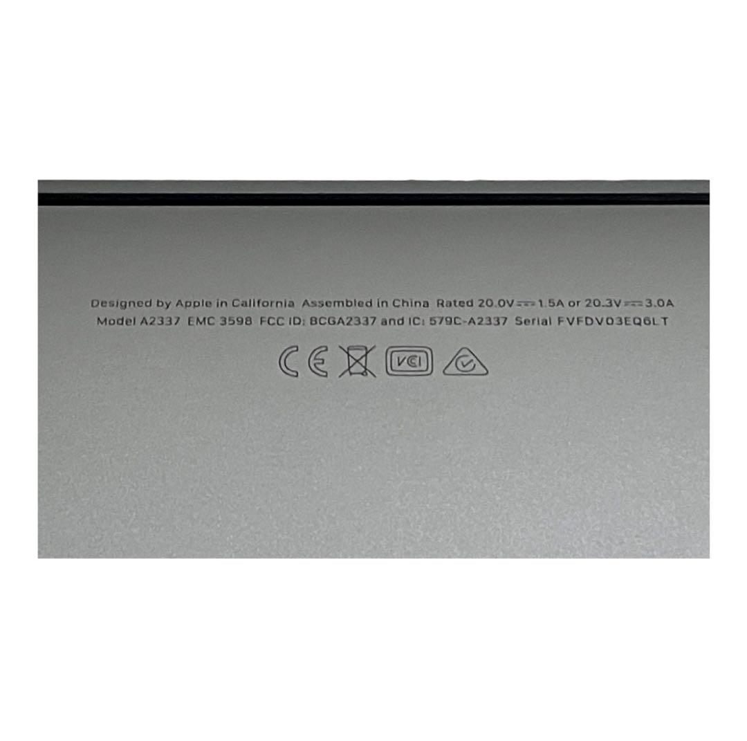 MacBook本体 Apple MacBook Air 2020 M1 2TB SSD 8GB