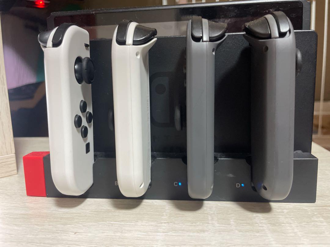 【美品】Nintendo Switch 本体 純正joy-con 4個