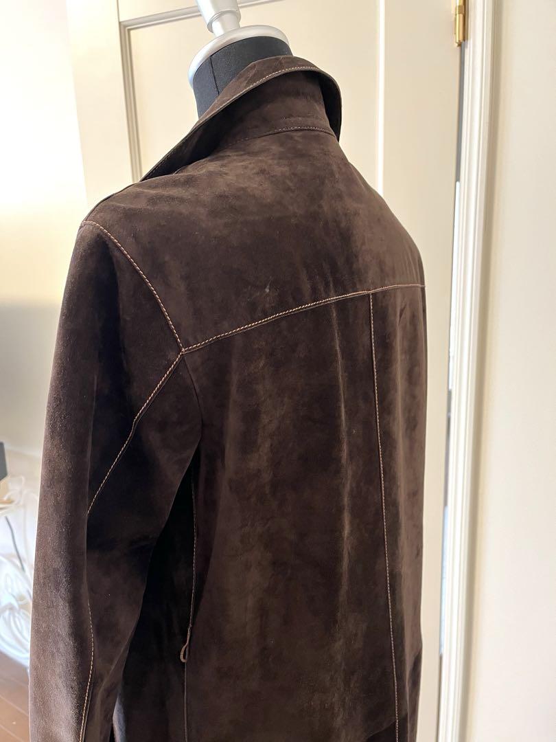 PRADA プラダ　スエードコート
