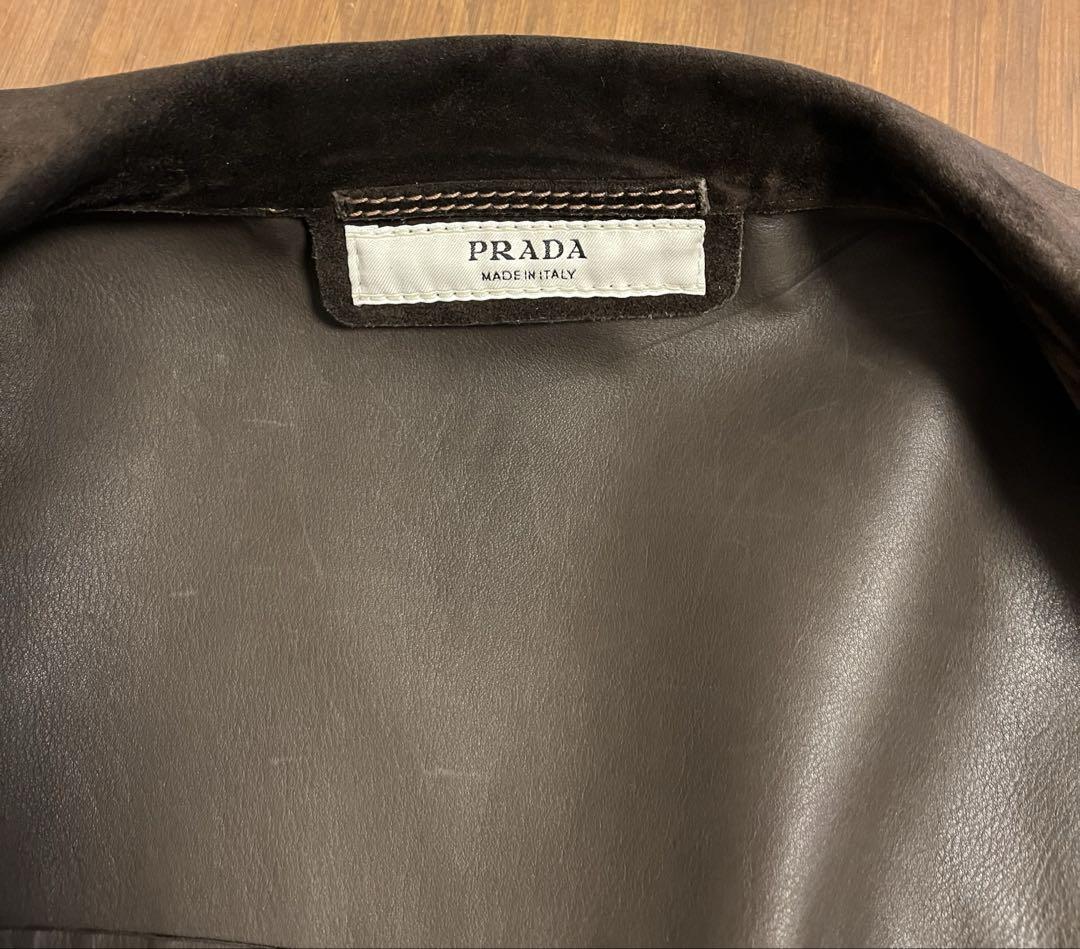 PRADA プラダ　スエードコート