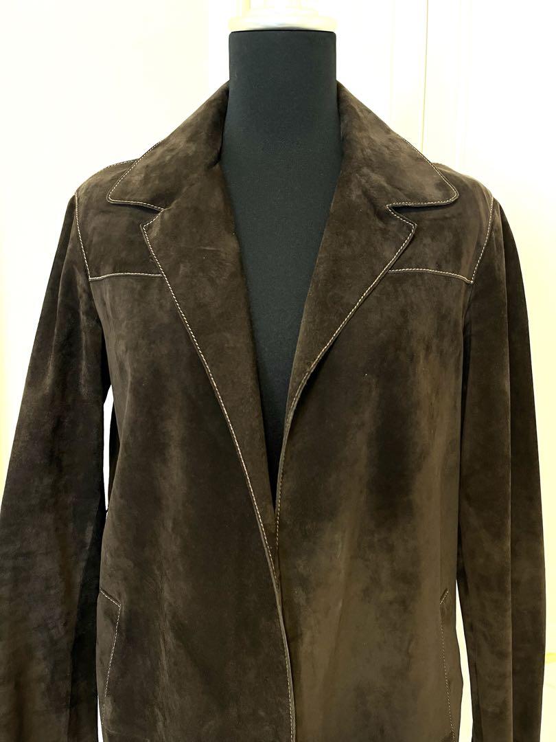 PRADA プラダ　スエードコート