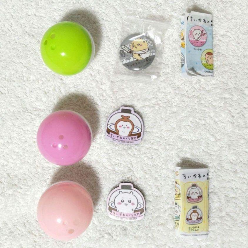 ちいかわ 東京ステーション ガチャ アクスタ 残高不足 マグネット 缶バッジ ちいかわ 東京ステーション 缶バッジ3種 ガラスマグネット 残高