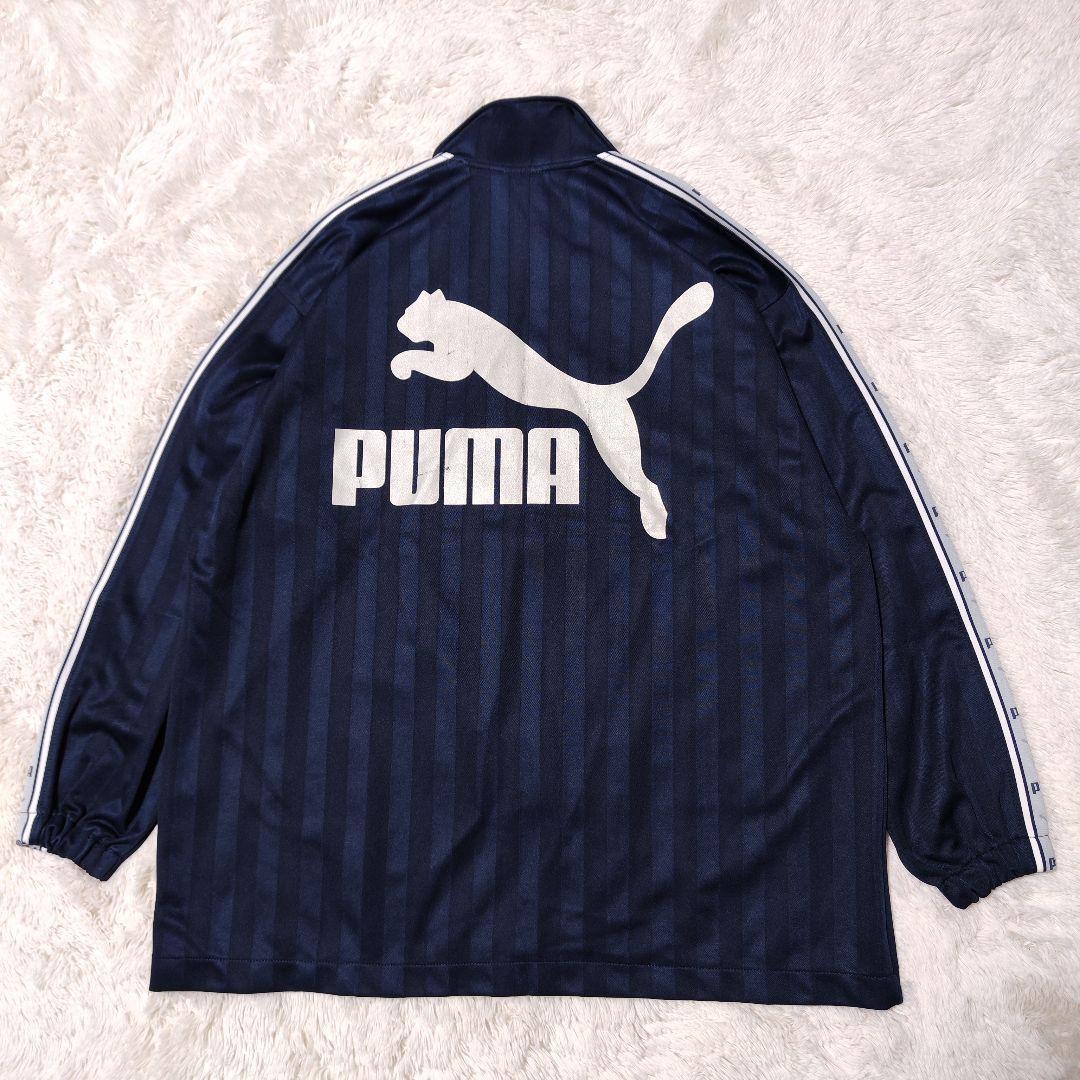 PUMA 90s ジャージ 上下 セットアップ グレー ネイビー ヒットユニオン