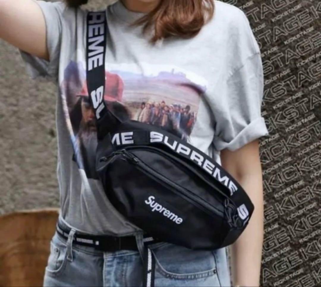 24時間以内発送 完売品 黒色 美品 人気モデル 18ss Waist Bag