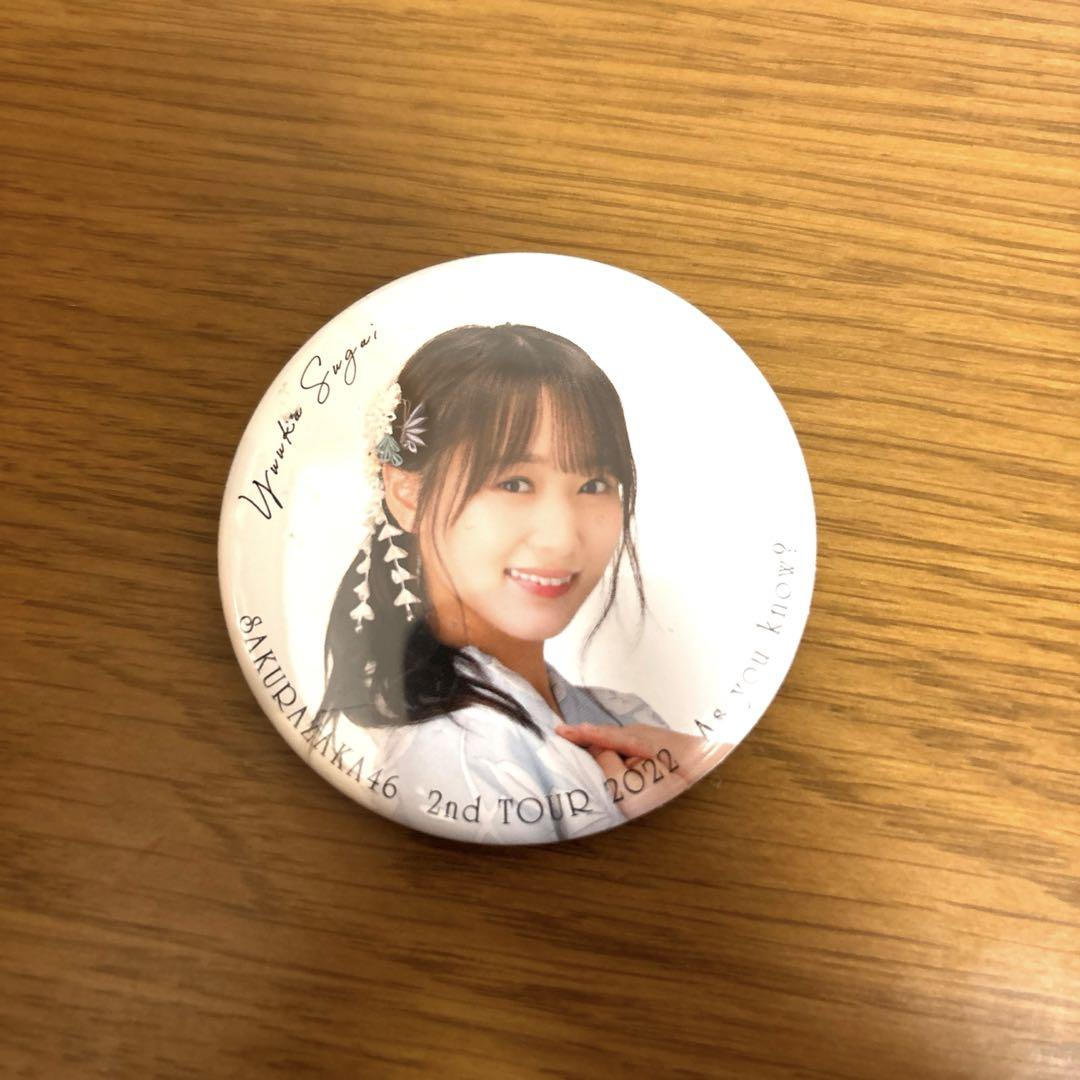 セール 登場から人気沸騰 櫻坂46 菅井友香 2nd tour As you know? 缶バッジ - メルカリ タレント・お笑い芸人