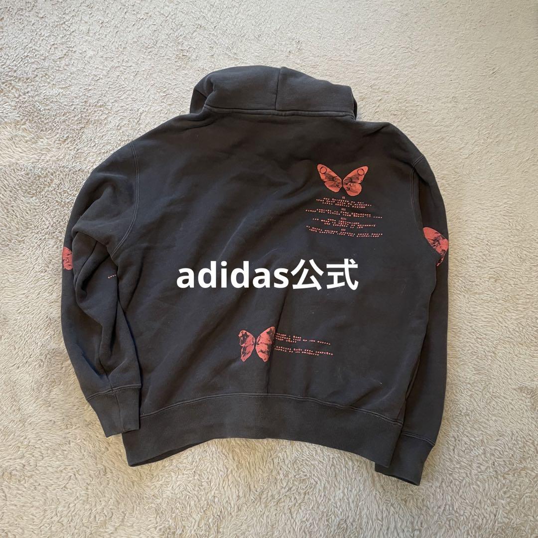 正品 adidas アディダスアドベンチャーバタフライ/蝶パーカー 在庫 処分 セール 通販ファッション - adidasアディダス