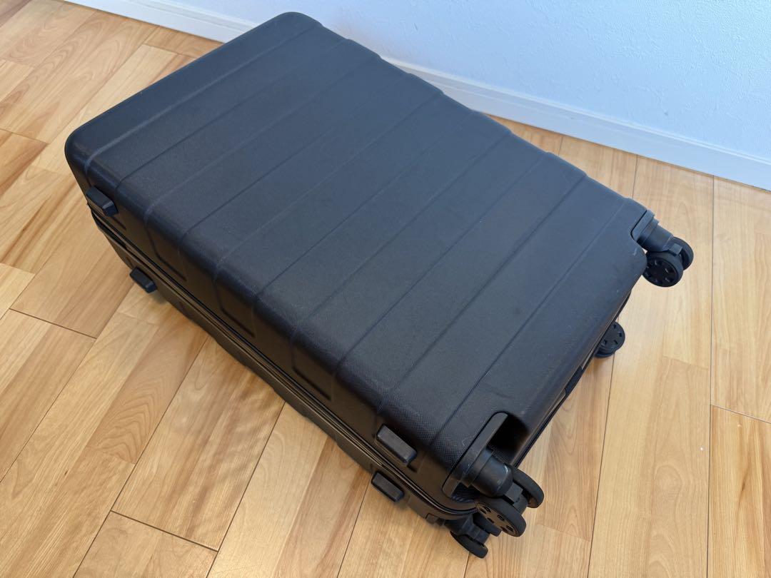 【未使用品】無印良品｜キャリーケース 63L ブラック 2025年最新】無印スーツケース63の人気アイテム - メルカリ