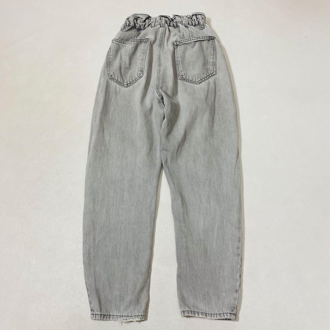 ☆ドイツ発*ZARA*新作*ペーパーバックウエストデニムショーツ/C ☆ドイツ発*ZARA*新作*ペーパーバックウエストデニムショーツ/C