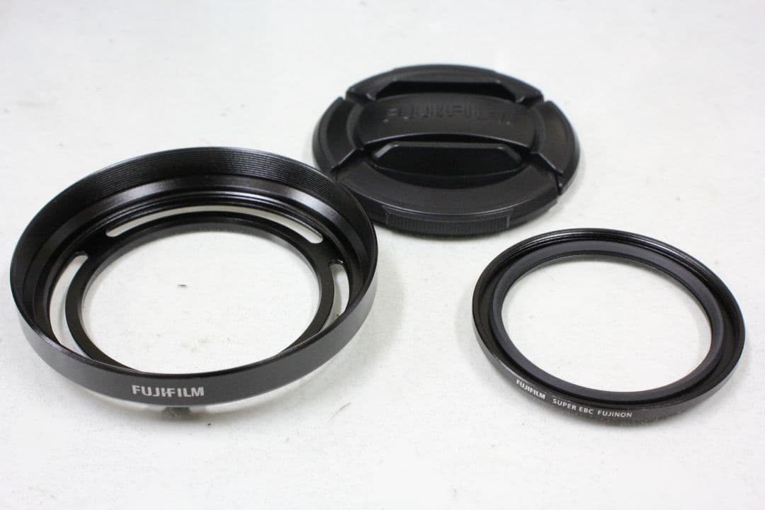 フジフイルム レンズフード付きプロテクトフィルター LHF-X20 ブラック