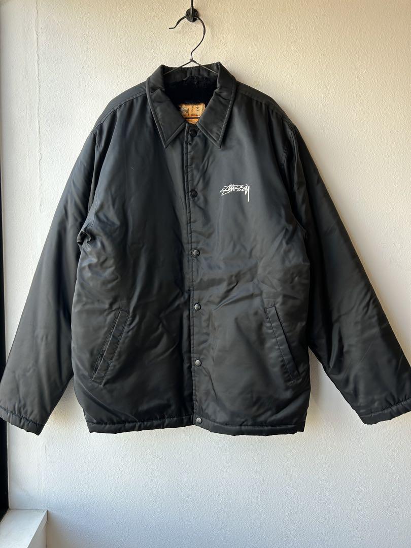 stussy ステューシー コーチジャケット ブラック L