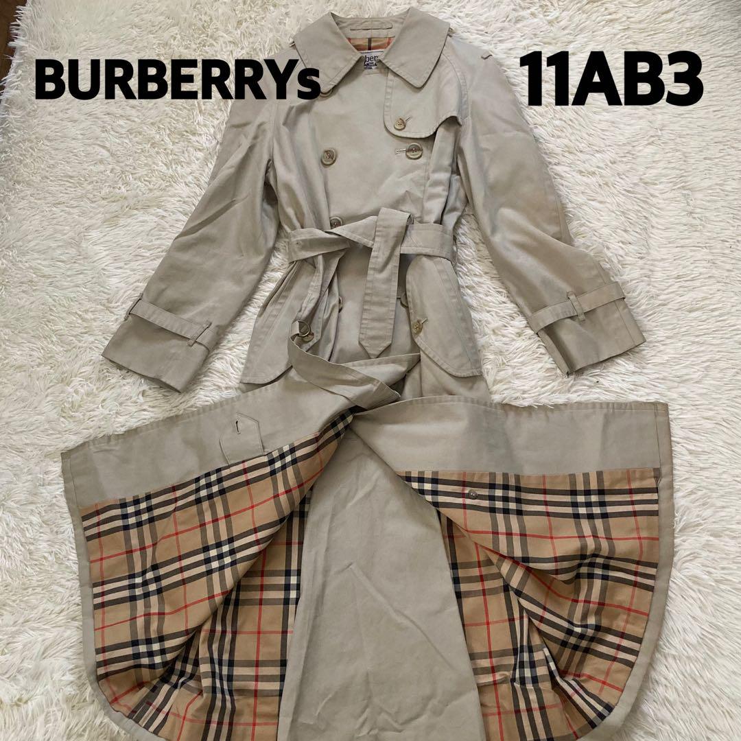 BURBERRYs ベージュ トレンチコート 11AB3 - メルカリ