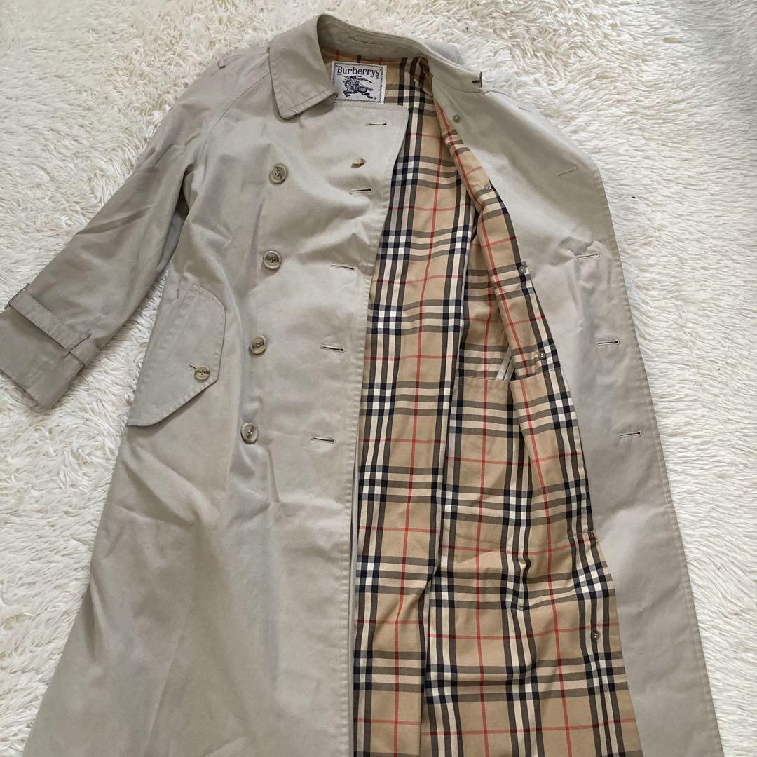 【6月16日まで】Burberrys トレンチコート ベージュ ア*画様 Burberry トレンチコート S ベージュ