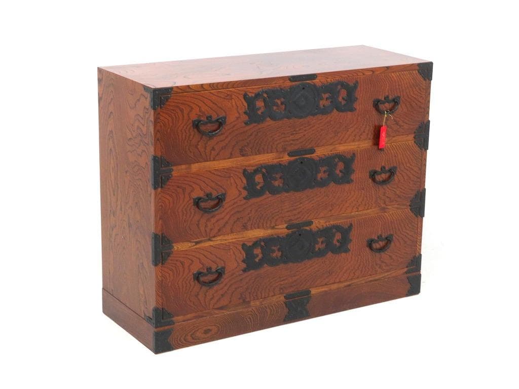 岩谷堂箪笥 ケヤキ 欅 漆 うるし サイドボード 時代箪笥 タンスやや傷や汚れあり WWW_IBETON_RU