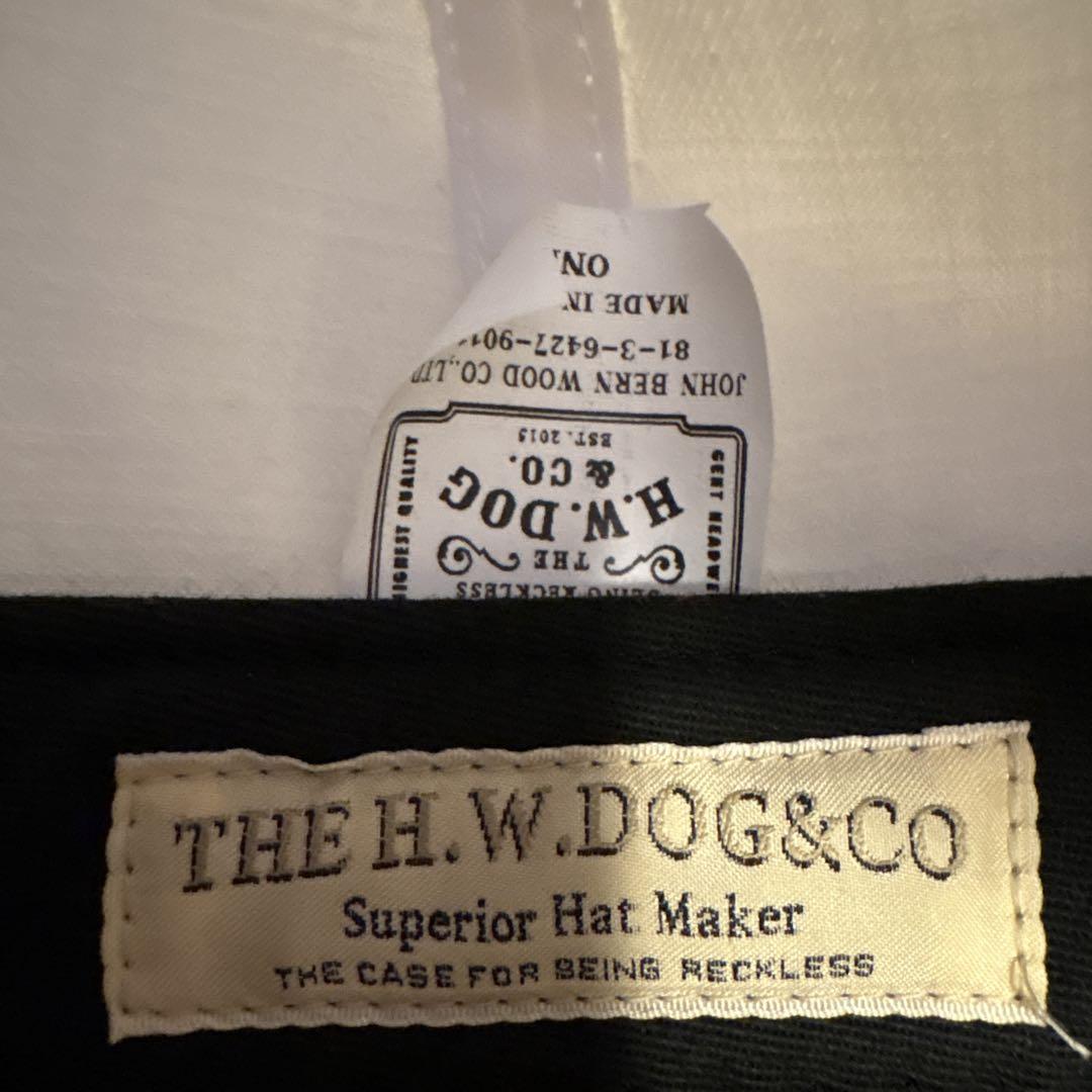 The HW DOG &CO ベースボール　キャップ