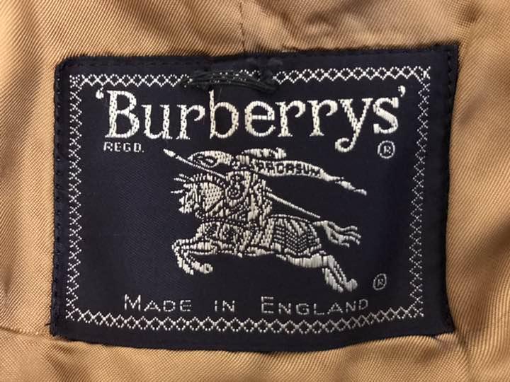 バーバリートレンチコート90's 英国製