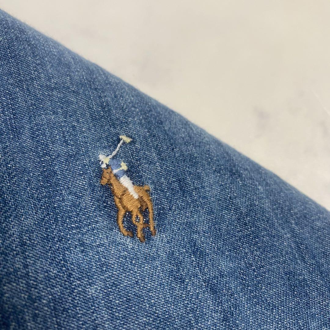 Ralph Lauren DENIM INDIGO 美品　L位　正規品　洗える