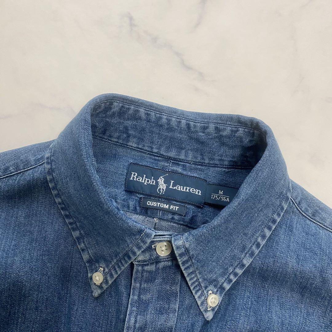 Ralph Lauren DENIM INDIGO 美品　L位　正規品　洗える