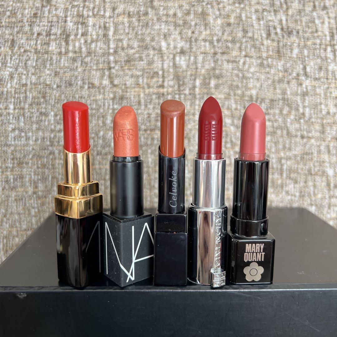 安価コスメ・美容 - CHANEL NARS 他 デパコス リップ 大量 11点