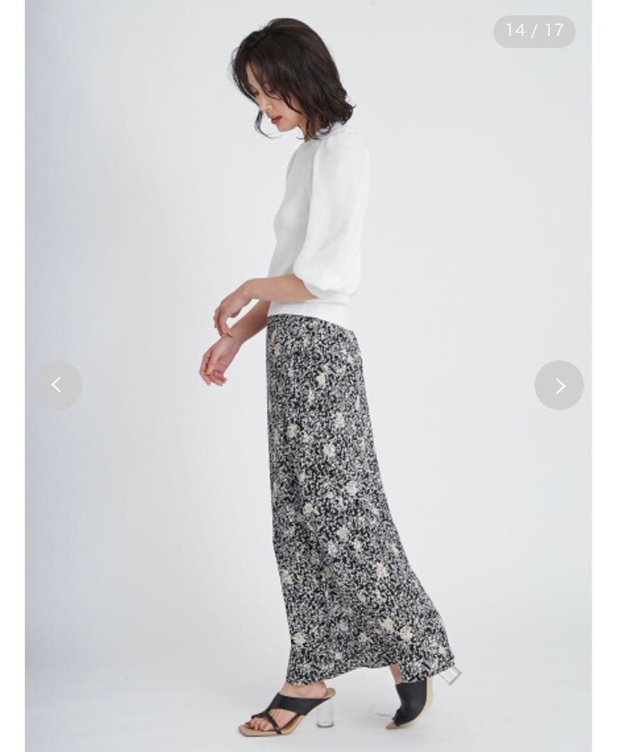 ブライトクレープスリーブニット FRAY I.D ニット トップス オフィスFREE SIZE・FRAY I.D WWW_MORNINGWALKER_COM