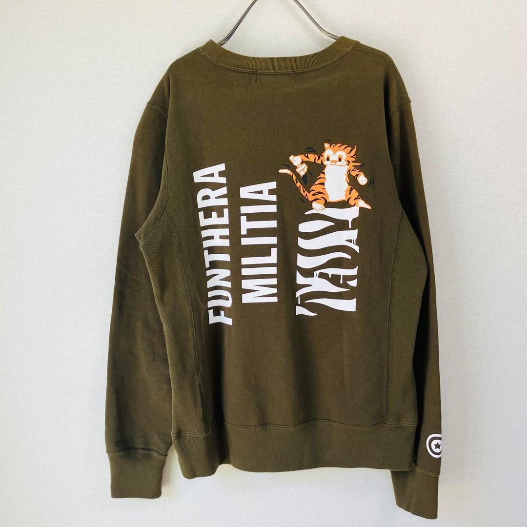 【希少】ア ベイシング エイプ スウェット S　TIGER CREWNECK