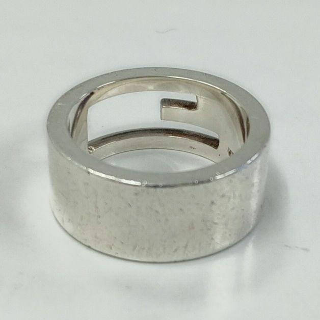 DZ17 グッチ 極美品 カットアウトGリング 指輪 実寸約8号 DZ17 グッチ 極美品 カットアウトGリング 指輪 実寸約8号 - メルカリ
