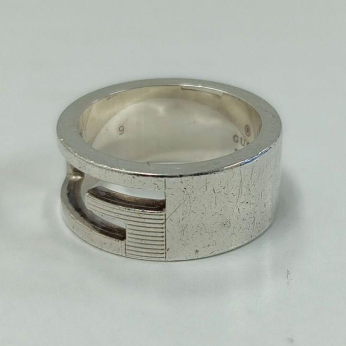 DZ17 グッチ 極美品 カットアウトGリング 指輪 実寸約8号 - メルカリ