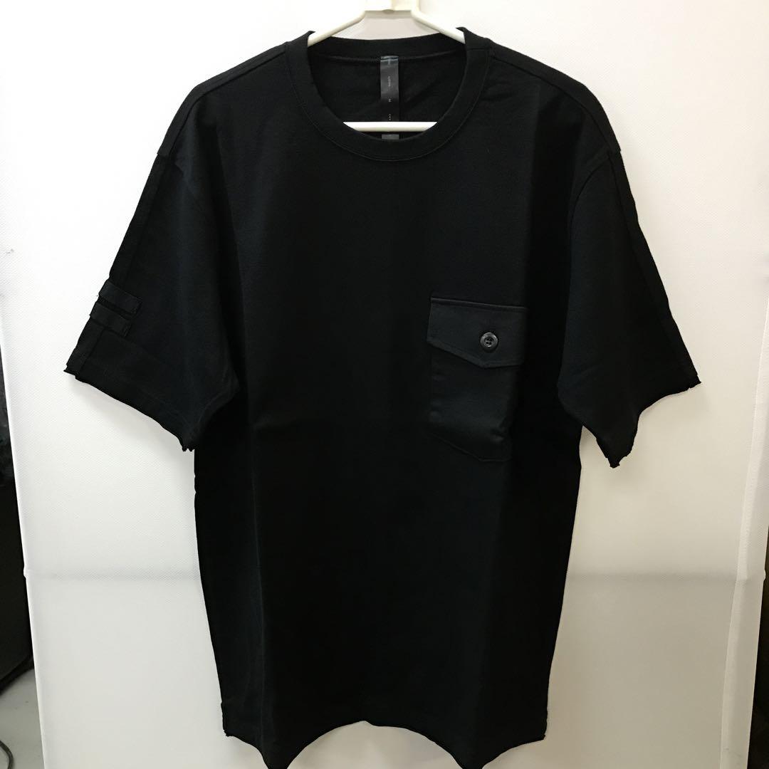W90 wjk military pocket Tee Tシャツ M ブラック