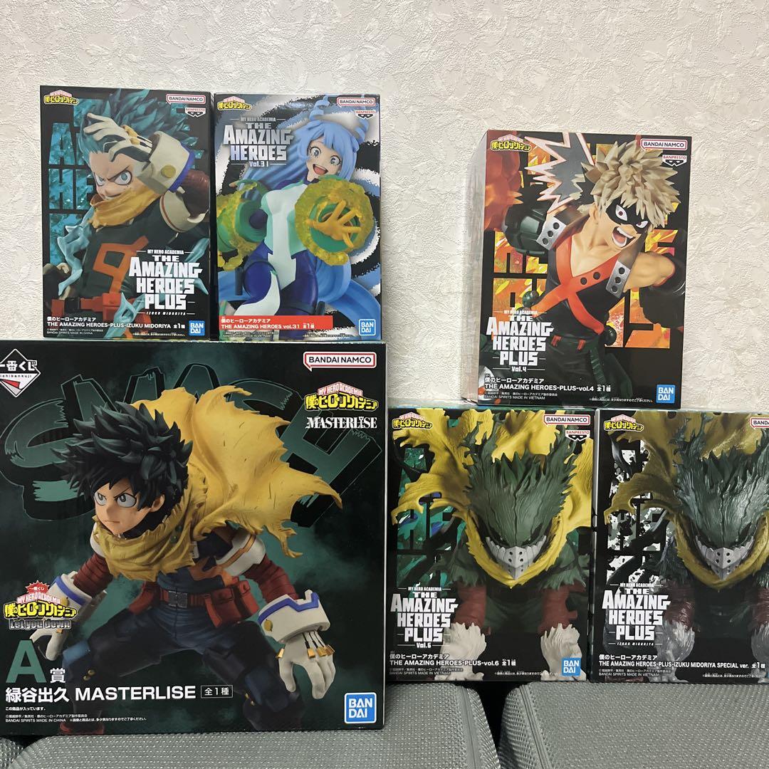 僕のヒーローアカデミア デク 爆豪 ねじれフィギュア