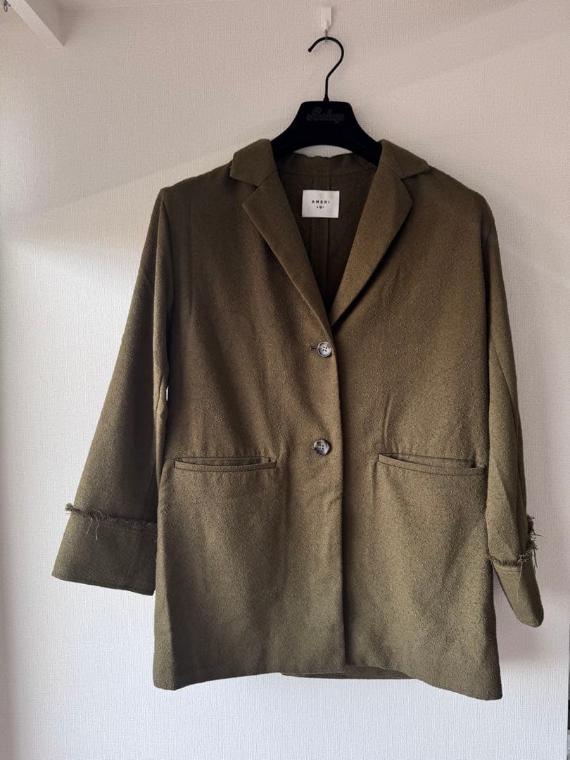 AMERI アメリ セットアップ ジャケット＆パンツ カーキ MサイズM AMERI