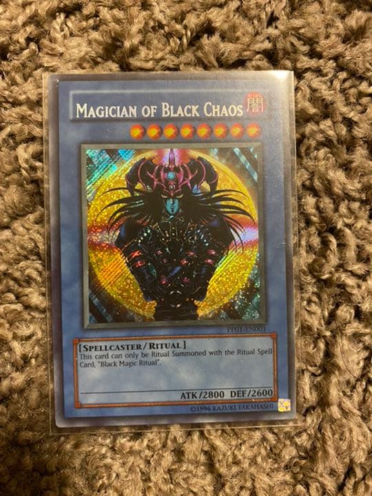 遊戯王 マジシャン・オブ・ブラックカオス　米版