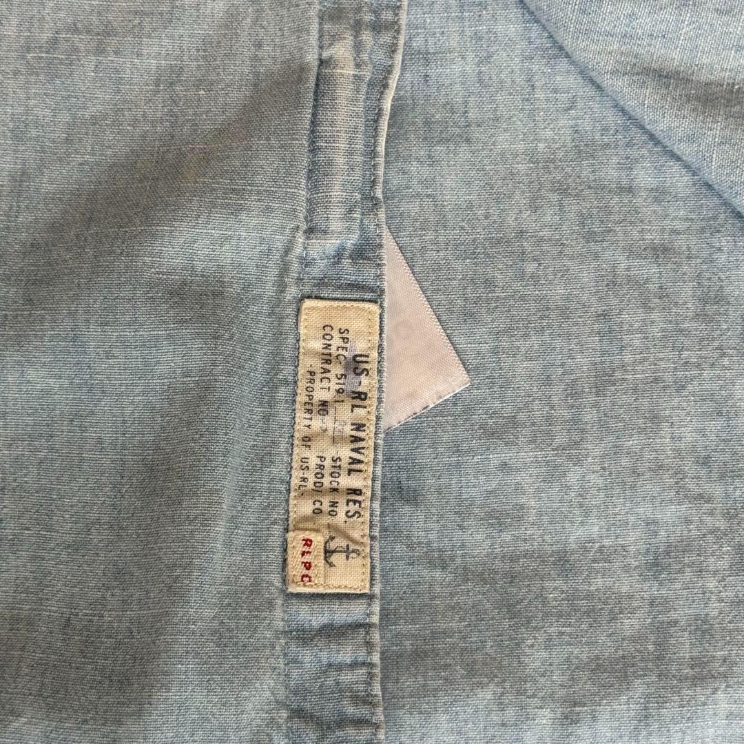 80s 90s RRL Polo Ralph Lauren 40s シャンブレー