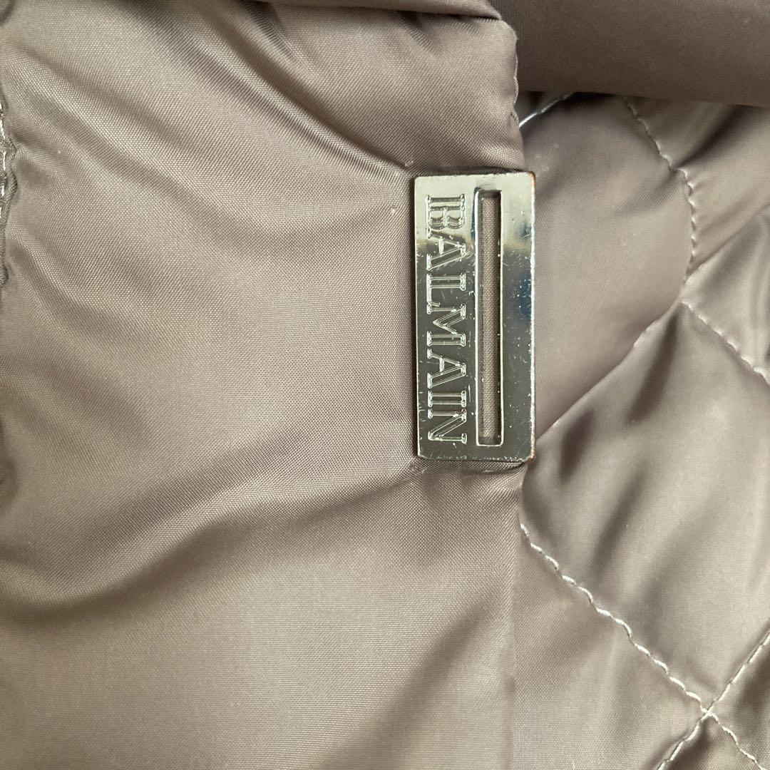 【ダウン95% ブルーフォックス】BALMAIN PARIS ダウンコート