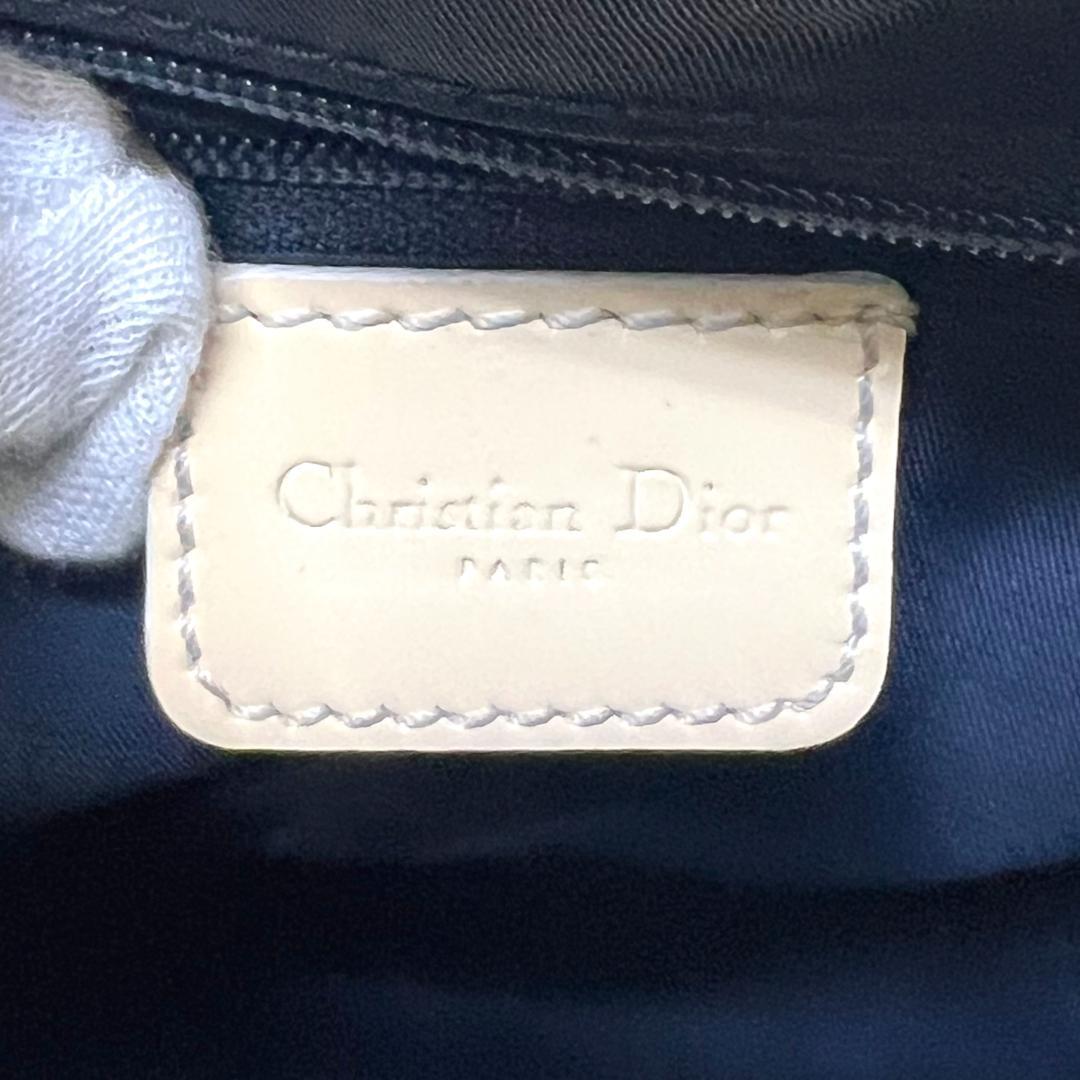 Dior ミニボストン ライトブルー ヴィンテージ 希少カラー
