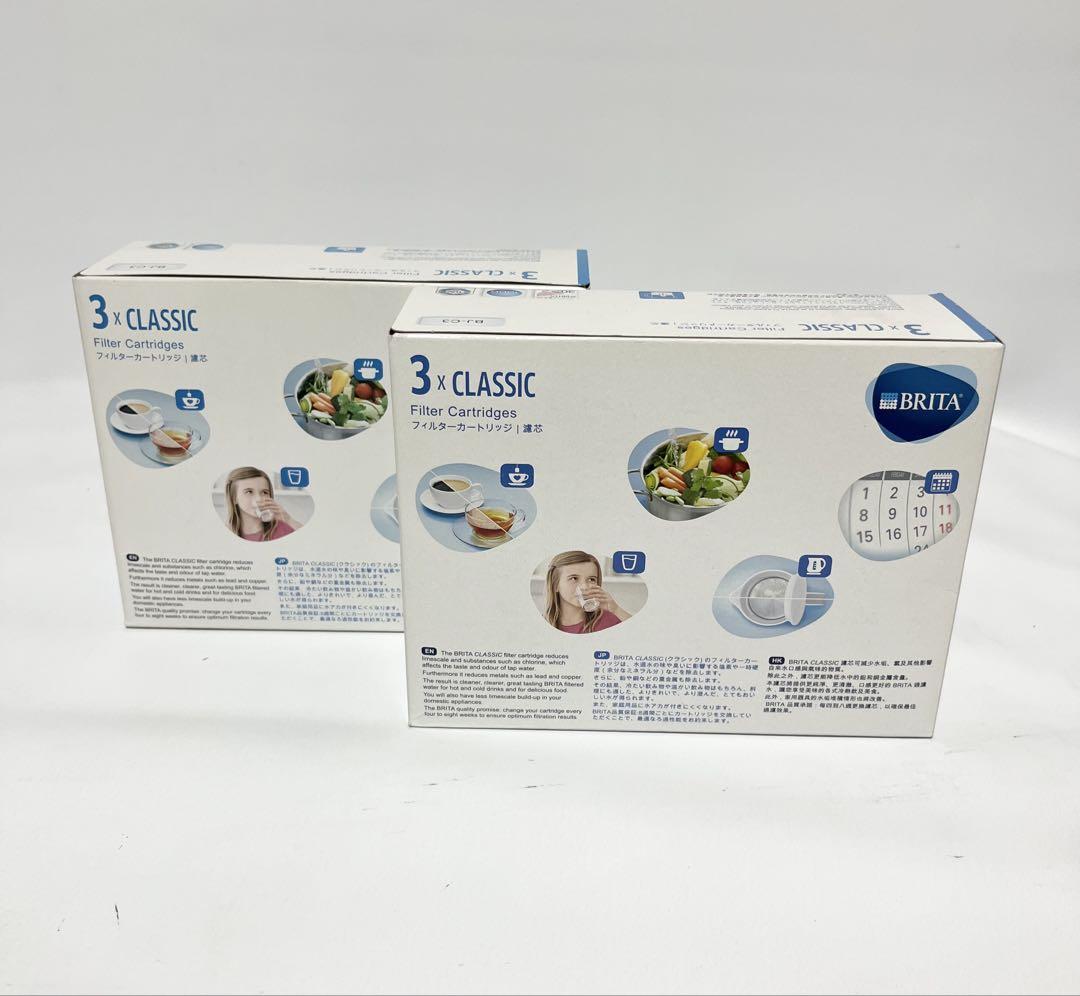 新品・未開封ブリタ浄水器カートリッジ6個入り2箱 Amazon｜ブリタ カートリッジ 浄水器 ボトル型 カラフェ型 交換