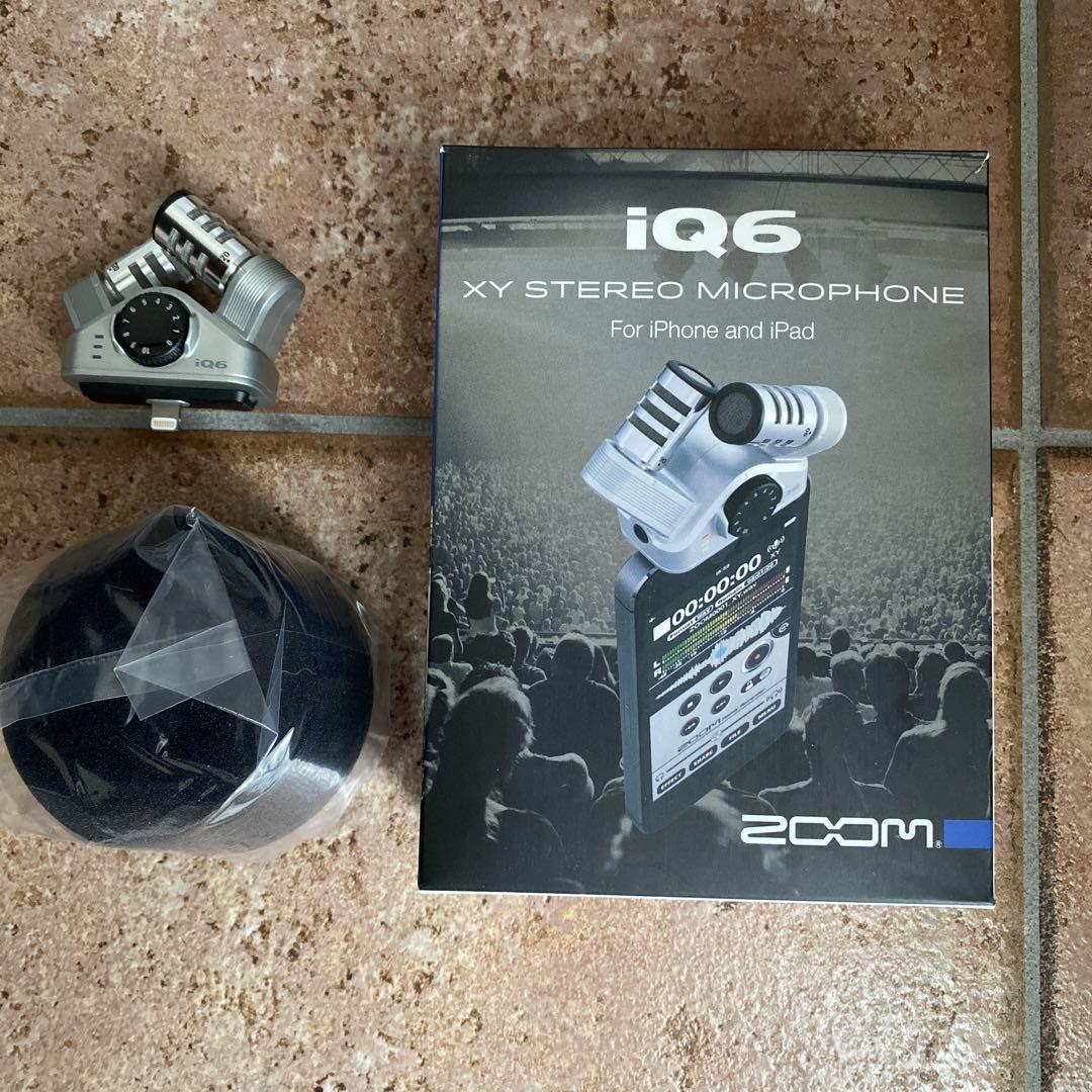 ZOOM ( ズーム ) IQ6　XYステレオマイクロフォン iPhone用