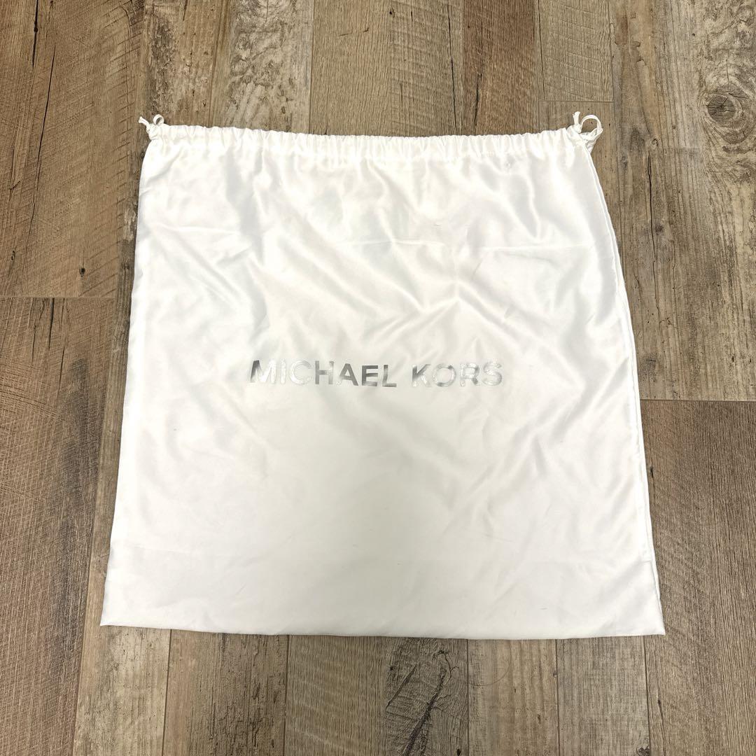 MICHAEL KORS ハンドバッグ ピンクベージュ 合成皮革 MKロゴ付き