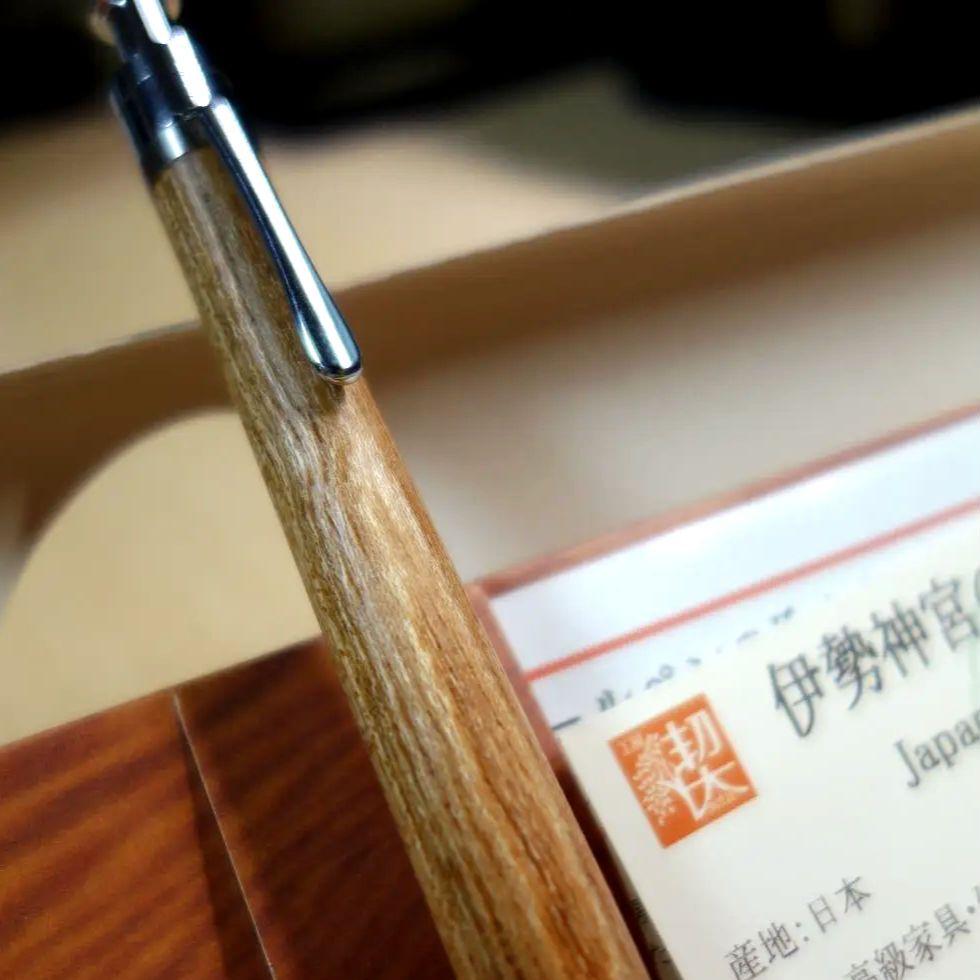 工房楔　伊勢神宮の欅　ボールペン ルーチェペン美品 工房楔 ルーチェペン 伊勢神宮の欅 - メルカリ