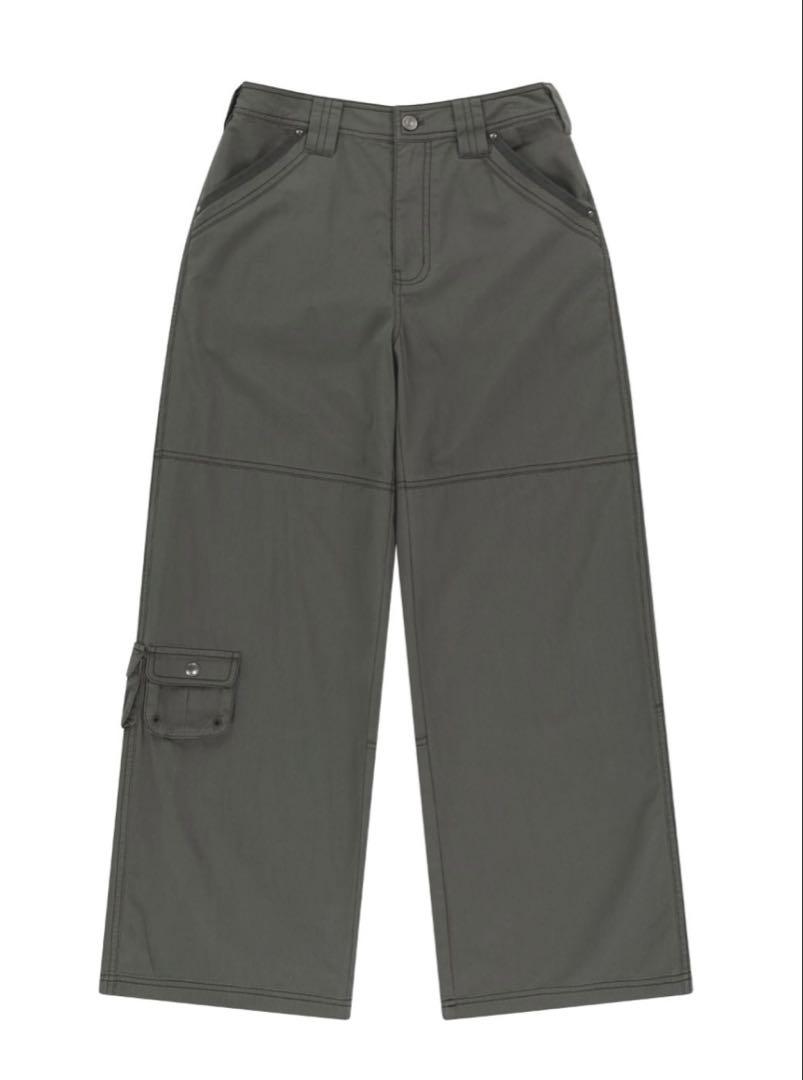 【COYSEIO】 SNAP WORK PANTS カーキ