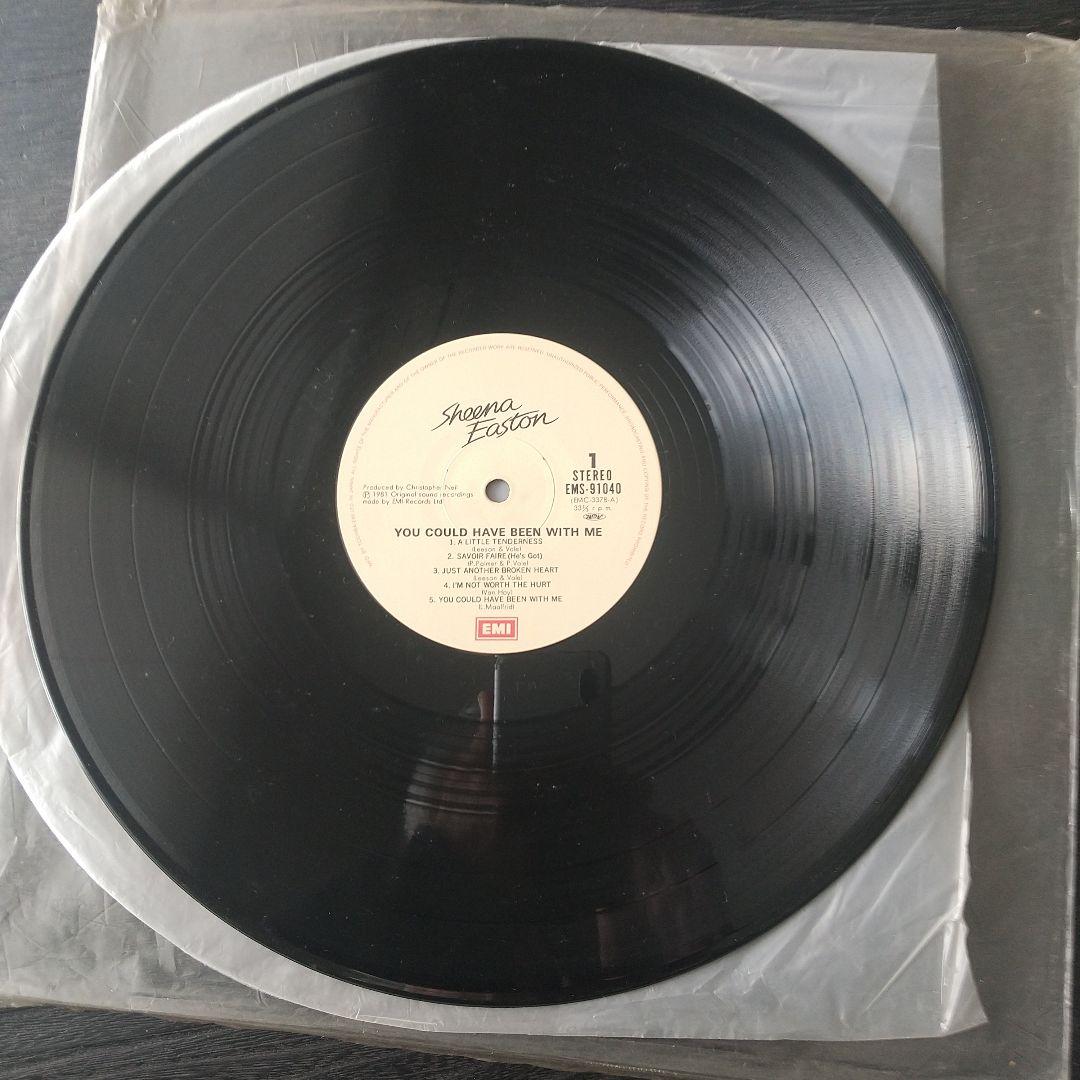 Sheena Easton レコード 来日記念盤 シーナ・イーストン 帯付き