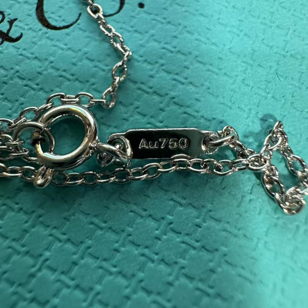 断捨離 TIFFANY＆CO K18 Au750 刻印 ゴールド ネックレス
