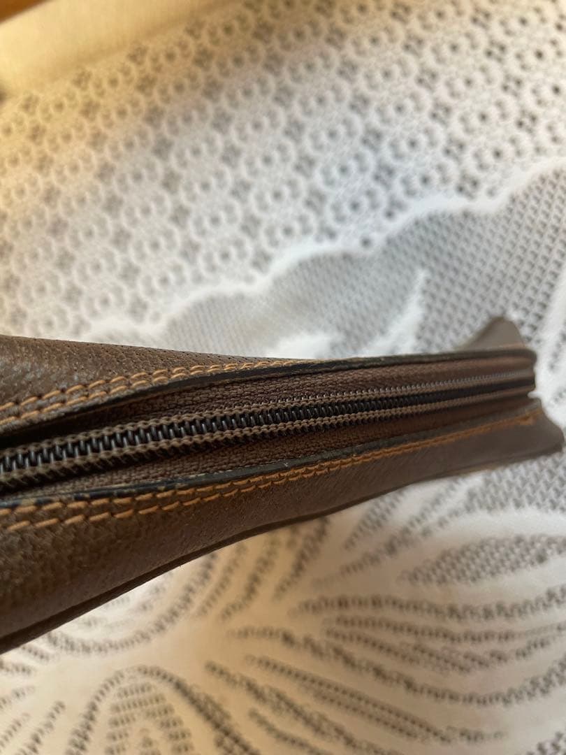 ゆな　GUCCI セカンドバッグ/BRW/オールドグッチ/クラッチバック